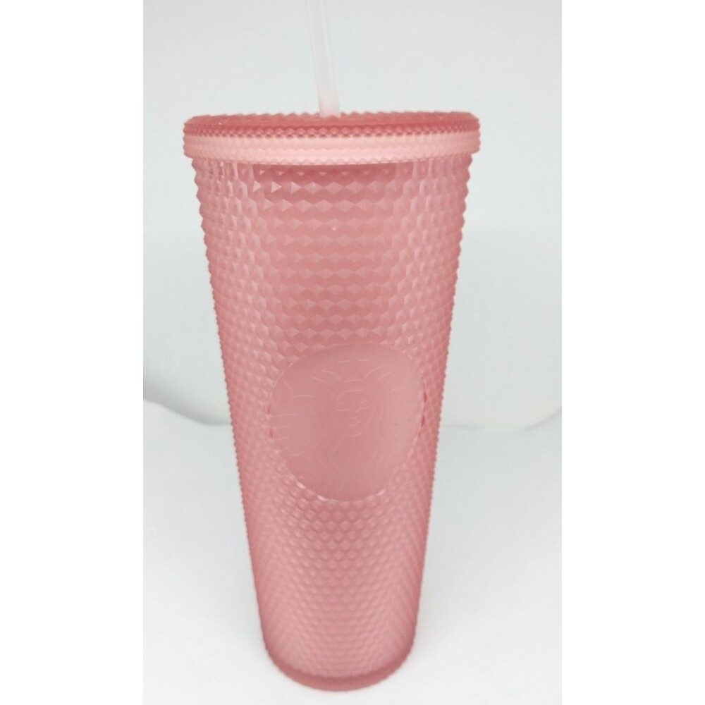 NEW Starbucks Matte Pink Studded Tumbler 24oz Limited Edition Venti cup